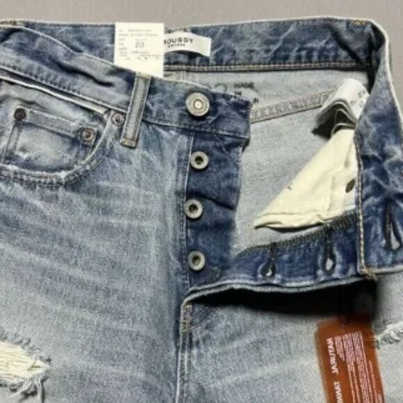 MOUSSY VINTAGE Steel Straight Jeans 23 - Picture 7 of 14